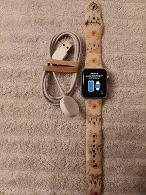 Apple Watch Series 3 38mm Silver Aluminum  - Image 1 of 4