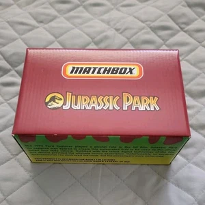 Matchbox 1993 Ford Explorer Jurassic Park 2022 Mattel Creations RLC Exclusive - Picture 1 of 5