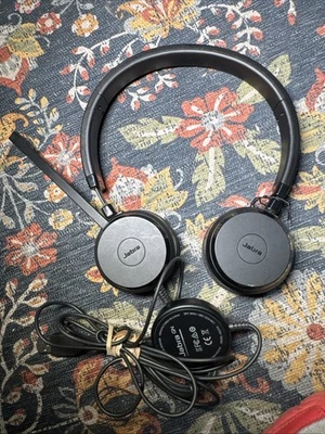 Jabra Evolve 20 UC Stereo Ear-Pad Headset (4999-829-209) - Image 1 of 3