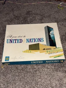 1961 Payton Products - United Nations Board Game - RARE A. Lubinsky - Picture 1 of 6