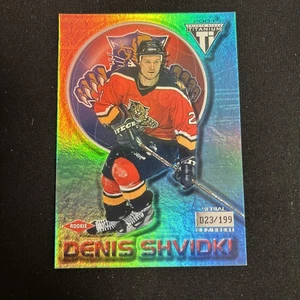2000-01 Pacific Private Stock Titanium - Denis Shvidki #123 /199 RC - Picture 1 of 2