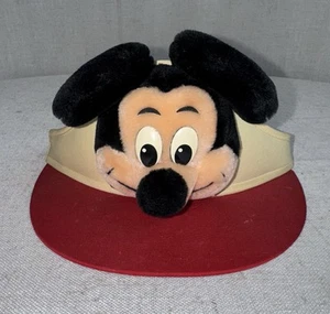 Vintage Mickey Mouse Disneyland Walt Disney World Schirmmütze Plüsch - Bild 1 von 6