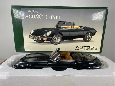 1/18 AUTOart Jaguar E тип родстера серии III V12 зеленый 73522! - Изображение 1 из 4