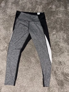 Tek Gear High Rise Black Stretch Wicking Women Size Petite Large - Picture 1 of 7