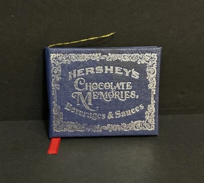 Hershey's Chocolate Memories Miniature Book "Beverages & Sauces" Blue 1983 - Image 1 of 4