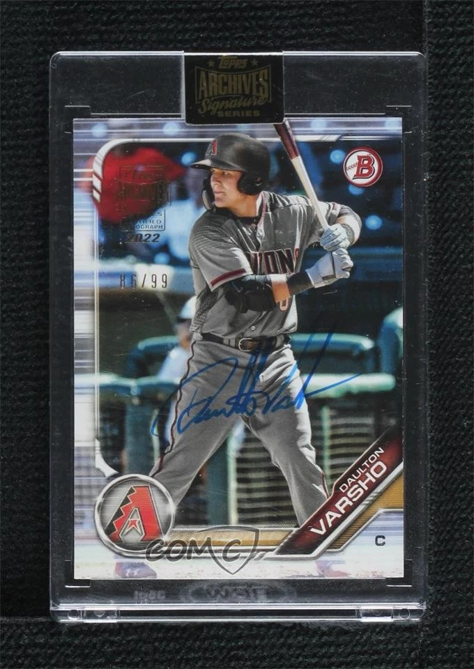 2022 Topps Archives Signature Series /99 Daulton Varsho Buyback Auto - Image 1 of 2
