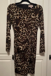 $ 98 PHILOSOPHY DAMENKLEID LEOPARDENMUSTER VON PHILOSOPHY GRÖSSE M - Bild 1 von 4