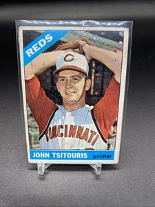1966 Topps #12 John Tsitouris Cincinnati Reds - Picture 1 of 2