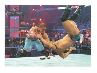 DAVID OTUNGA & JOHN CENA WWE CHAMPIONS 2011 Topps Trading Card B34 - Image 1 of 2