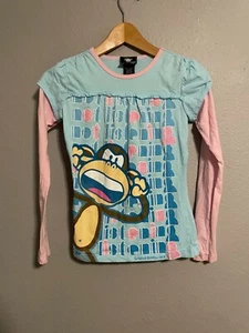 Vintage Bobby Jack Girls T Shirt Size Large Not Listening Graphic Glitter Y2K - Picture 1 of 7