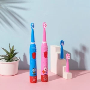 Rechargeable IPX7 Waterproof Soft Bristle Sonic Children's Electric Toothbrush  - Picture 1 of 14