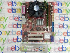 MSI MS-7313 Mini-ATX DDR2 Motherboard w/ Pentium D E2180 2GHz & 4GB I/O Shield - Afbeelding 1 van 5