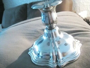Silber Kerzenständer 830 s. Norwegen Bergen 425 gr Produktion und Design 1922 LO - Bild 1 von 7