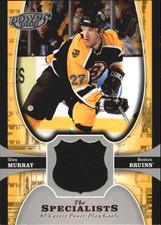 2005-06 (BRUINS) Upper Deck Power Play Specialists #TSGM Glen Murray Jsy