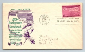 SC# 858-2 FDC - Single - Helena Cancel - L34055 - Picture 1 of 2