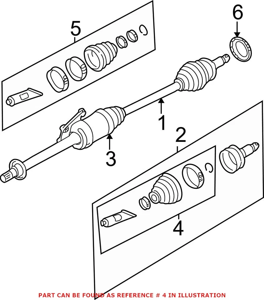 Kit de arranque de junta CV exterior izquierda conductor delantero original OEM 31607518259 para mini Foto 1 de 1