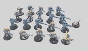 Guerreros del Fuego Imperio Tau Warhammer 40K pintado - Imagen 1 de 3