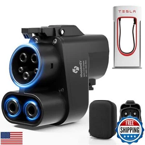 H HhaadenEV NACS to CCS1 Charging Adapter for Tesla Supercharger, Fast Chargi - Picture 1 of 5