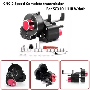 Caja de cambios de transmisión de 2 velocidades para 1/10 RC AXIAL SCX10 I II III Wraith Crawler Car - Imagen 1 de 8