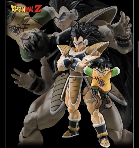 SDCC 2023 Exclusive: SH Figuarts Raditz & Son Gohan (Kid) - In Hand Cover