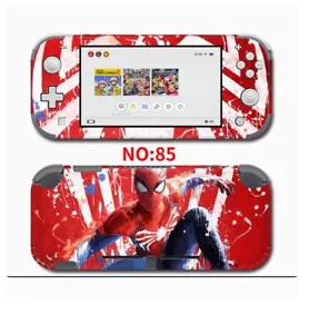 Nintendo Switch Lite Skin Decals Sticker NSL Cover Spiderman Spider Super Hero - Picture 1 of 1