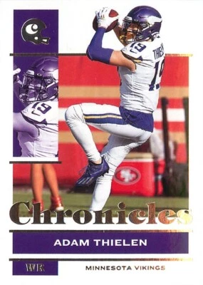 Adam Thielen 2021 Panini Chronicles Football Base Card #53 Minnesota Vikings - Image 1 of 2