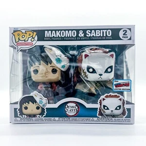 Makomo & Sabito Funko PoP - 2023 New York Comic Con Exclusive - LE Demon Slayer - Picture 1 of 11