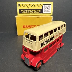 1958-60 Dinky Toys - 29C 290 DOUBLE DECKER AEC BUS - Cream/Red - Original Box - Picture 1 of 16