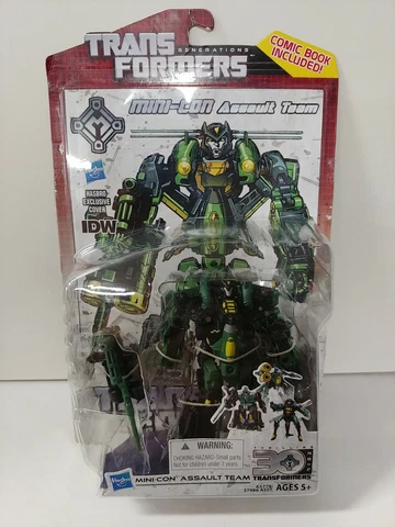 Transformers Generations Deluxe Class Mini-Con Assault Team 30th Anniversary Cover
