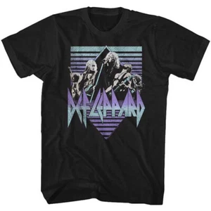 Def Leppard Sing It Live On Stage Men's T Shirt Rock Band Music Merch - Picture 1 of 6