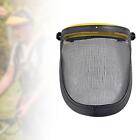 Safety Hard Hat Mesh Face Shield for Trimmer Gardening Logging Brush Cutter