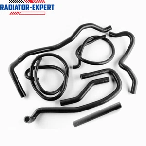 For Ford Fiesta MK6 ST 150 2.0L Ancillary Silicone Pipe Coolant Hose Black - Picture 1 of 7