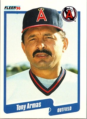 1990 Fleer - Tony Armas #126 - Image 1 of 2
