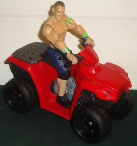 WWE WRESTLING FIGUR MATTEL WREKKIN SLAM N SPIN ATV BIKE MIT JOHN CENA - Bild 1 von 1