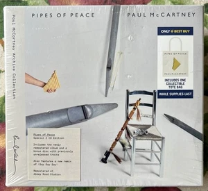 Paul McCartney Pipes Of Peace CD Best Buy exklusiv mit Tragetasche versiegelt Beatles - Bild 1 von 3