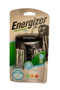 Energizer Recharge Pro Rechargeable Battery Charger BRAND NEW AA 4 AAA 2000mAh - Picture 1 of 1