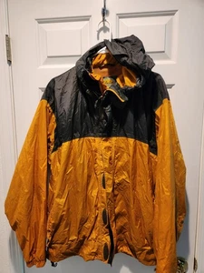 Cabelas Orange Mens Sz L Rainjacket - Picture 1 of 6