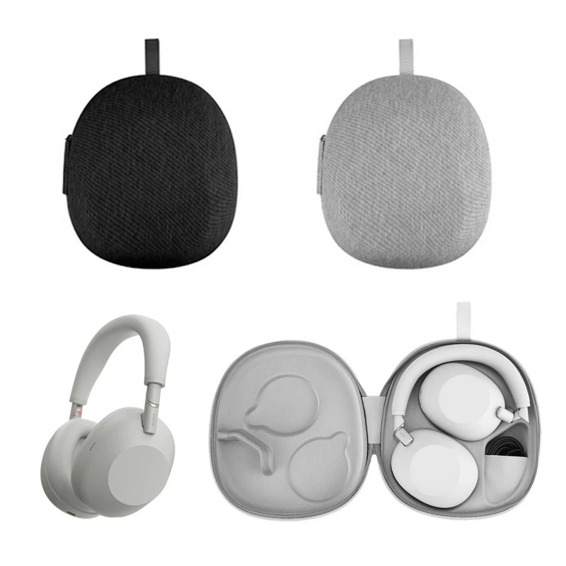 Storage Bag Protective Case Travel for Sony WH-1000XM6 Headphones Ear Pads Cover - Image 1 of 4