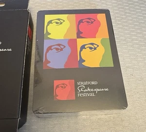 Stratford Canada Shakespeare Festival Souvenir Playing Cards SEALED Deck in Box - Picture 1 of 4