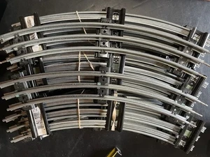 O-31 CURVED  3 Rail TRACK METAL TUBULAR O Gauge - Picture 1 of 2