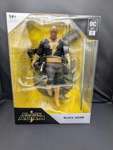 Black Adam Statue McFarlane Toys Dwayne Johnson The Rock DC Comics Shazam 12" - Picture 1 of 2