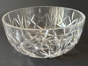Vintage Waterford Round Center Piece 10" D Cut Crystal Glass Bowl - Picture 1 of 5