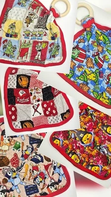 Bamboo Baby Toy Story, Pokemon, Béisbol, Azul, Pooh Personaje Loveys Juego de 5 Foto 1 de 4