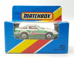 Matchbox 1981 NISSAN 300ZX TURBO (Fujicolor 3) New Old Stock MB24 1:64 Macau NOS - Picture 1 of 8