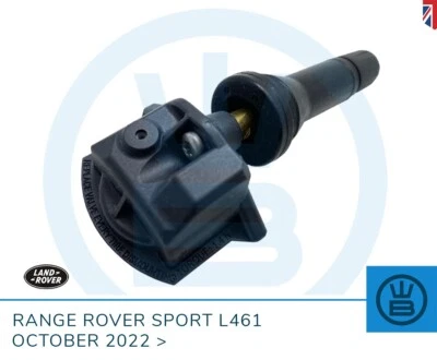 RANGE ROVER SPORT L461 TPMS tyre pressure rubber valve sensor OE 10/2022   - Image 1 of 4