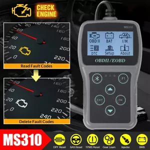 Automotive OBD2 Scanner Car Diagnostic Tool Check Engine Fault Car Analyzer US - Imagen 1 de 18