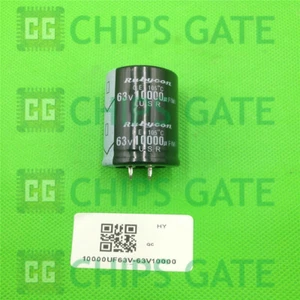 4PCS AUDIO Electrolytic Capacitor NIPPON size: 30*50mm 10000UF63V/63V10000UF - Picture 1 of 1