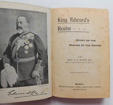 King Edward's Realm Coronation Book 1902 Edward VII British history souvenir