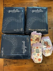 Goodnites Girls' Bedwetting Underwear, Size S/M (43-68 lbs), 99 Ct - Picture 1 of 9