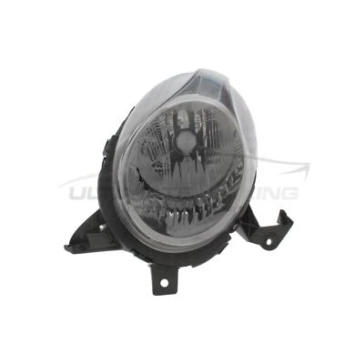Faro interior cromado lado pasajero Nissan Micra K12 2008-2011 Foto 1 de 4